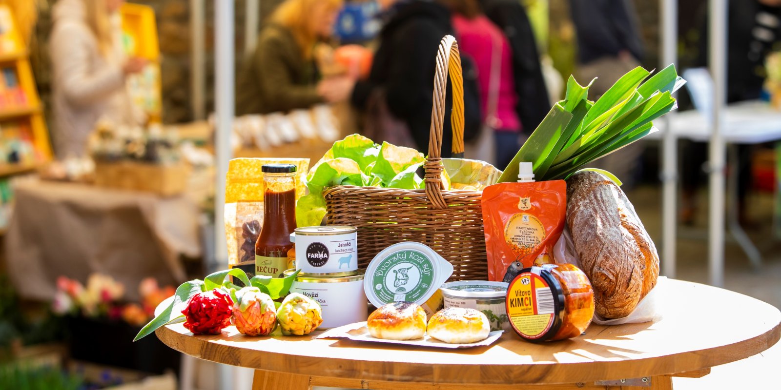 Farmářské trhy na Parkánu